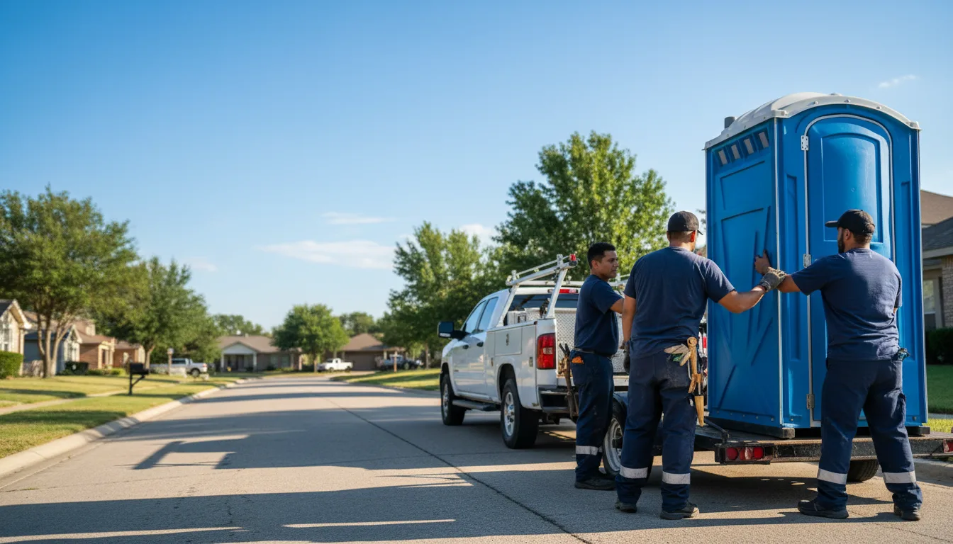 Portable Toilet Rental in Evansville, MN near me
